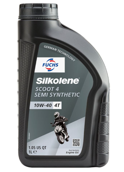 Silkolene  scoot 4 10W-40 4T Semi Synthetic 1L